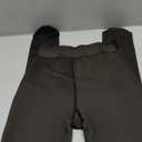 CHRLEISURE Women's Fleece Lined Tights - Fake Sheer Warm Pantyhose Thick Winter Leggings (TR Black, XS/S)