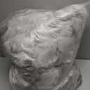 Cozy Bliss Faux Fur Throw Blanket for Couch, Fuzzy Soft Plush Thick Bubble Blanket for Sofa Bedroom Living Room, 60 * 80 Inches Tie-dye Taupe