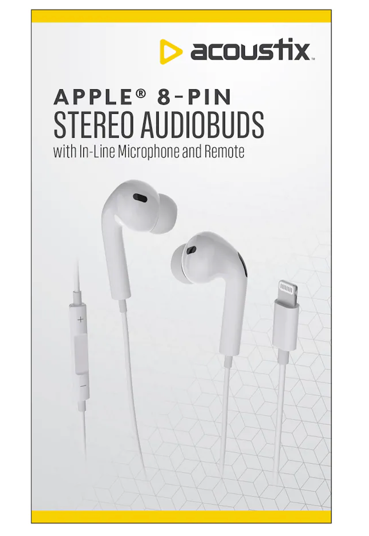 ACX LIGHTNING WIRED EARPOD WH