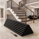 Iron Stair Balusters 5/8" Round 44" Long - 15Pack Hollow Plain Spindles