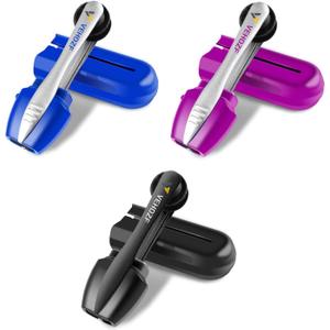 3Pcs Portable Eyeglass Cleaner, Carbon Eyeglass Care Products, Microfiber Spectacles Mini Sunglasses Brush, Soft Brush Cleaning Tool, Travel Easily to Carry