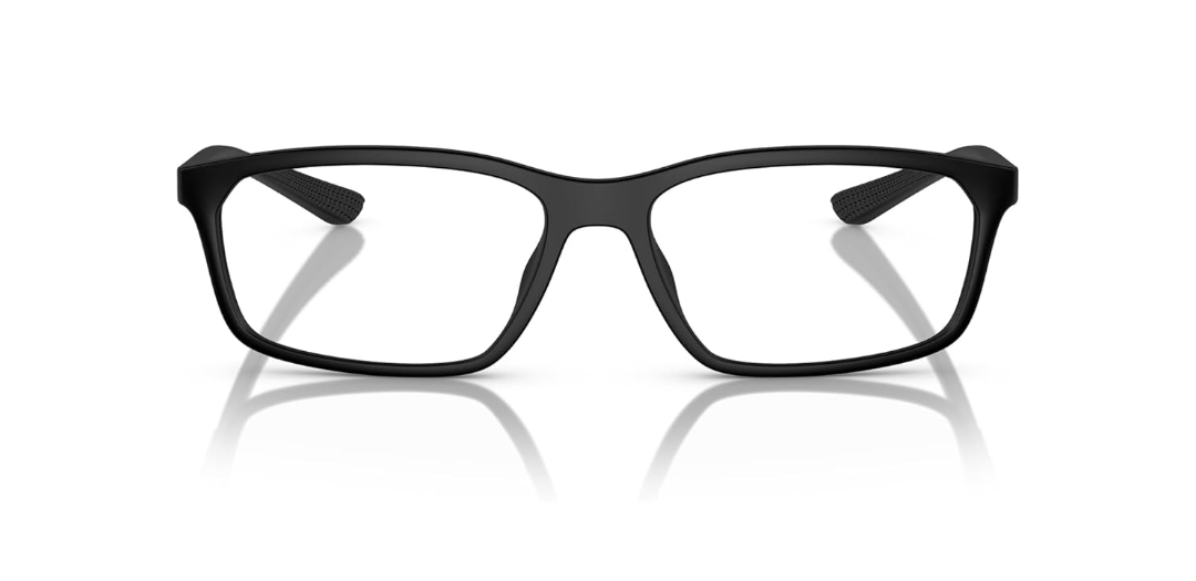 Men's Ax3108u Universal Fit Square Prescription Eyewear Frames