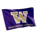 Desert Cactus University of Washington UW Flag - 3 ft x 5 ftHuskies Banner, Indoor/Outdoor Durable Fabric, 100% Polyester Design (Style A)