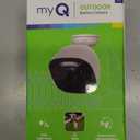 Chamberlain myQ Outdoor Battery Camera | 2K Camera, Color Night Vision, Spotlight, Motion Alerts, Live View with Two-Way Talk, Wireless, Weather-Resistant, Outdoor, White (1 Pack)