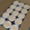 8 OZ Thick Candle Jars for Making Candles 15 Pcs, White Empty Jars with Wood Lids for Candle Making, Sample Container,Frosted White