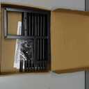 Expandable Coffee Syrup Organizer, Heavy Duty Syrup Rack Enlarged 6-12 Bottles Syrup Holder for Coffee Bar Accessories, Width Adjustable Space-Saving Storage Coffee Rack for Syrup, Liquor, Dressing