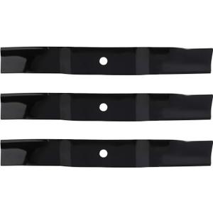 IWIWE 04771200 Lawn Mower Blades Compatible with Gravely ZT X, ZT XL Series, Ariens IKON X XL XD,Edge,52" Zero Turn Lawn Mower Blades Replaces 00450300 and 70716200 Mower Blades (Black,Set of 3)