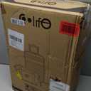 Coolife Suitcase Set 3 Piece Luggage Set Carry On Hardside Luggage with TSA Lock Spinner Wheels (Navy, 3 piece set (DB/TB/20))