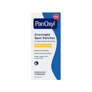 PanOxyl PM Overnight Spot Patches, Advanced Hydrocolloid Healing Technology, Fragrance Free, Pack of 1