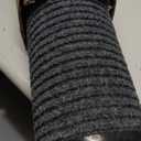 Indoor Outdoor Door Mat, 6 x 2' Doormat for Entryway, Rubber Backing Non Slip Front Door Mat Outside Entrance, Super Absorbent Commercial Floor Mat for Home Office (Dark Grey Striped)