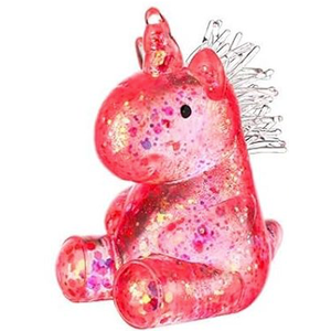 Meooeck 3 Pcs Unicorn Stress Relief Toys Stress Balls for Adult Mini Animal Squeeze Cute Fidget Toys Fun for Birthday Party Office Christmas Stocking Stuffer Gift ADHD Autism Anxiety (Pink)