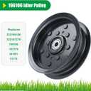 532196106 Husqvarna Idler Pulley Replaces 532197379, Craftsman 196106, 197379 for Husqvarna Z254F Z254 RZ5424 YTH22V46 YTH18542 YTH2348 YTH24V48 Z24F RZ542 MZ54 LGT2654 YTH24k48 Tractors