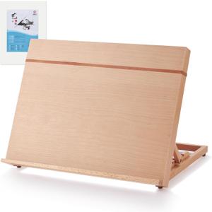 Tabletop Easel 18.5"x14.2" A3 Wooden Table Top Easel for Painting