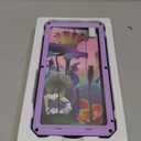 for Samsung Galaxy S23 Ultra Case Metal Hard for Galaxy S23Ultra 5G Phone case para Screw Built-in Screen Lens Protection Military Grade [Note The Fingerprints Don't Work] Purple