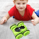 POINTERTECK X Rc Car 1 20 for Kids RC Stunt Car Land Water 2 in 1 RC Toy Car Waterproof Remote Remote Control Car, Green