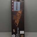 VaeFae Premium Teak Bathtub Tray, Expandable Wooden Bath Tray for Tub, Luxury Bathtub & Bathroom Accessories, Great House Warming, Anniversary & Wedding and Birthday Gifts (Free Teak Body Brush)