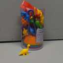 RAEQKS Counting Sorting Dinosaur Toys Montessori Sensory Matching Toy with Bowls Preschool Learning Activities Educational Stacking STEM Game Animals Gifts Sets for Kids Aged 3+ Years Old Boys Girls