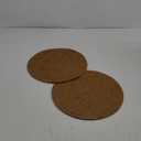 ZeeDix 2 Pcs Coconut Fibers Mulch Ring Tree Protector Mat, 14"Coco Coir Tree Protection, Indoor/Outdoor Plant Cover