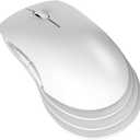 AJAZZ M259 Magnesium Aluminum Alloy Mouse, BT/2.4G/USB-C Lightweight Mice (White)