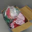 Joiedomi 6 ft Christmas Inflatable Flamingo on Ornament Decorations, Blow Up Inflatables with Build-in LEDs for Christmas Party Indoor, Outdoor, Yard, Garden, Lawn Dcor, Holiday Season