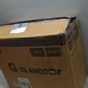 GLAHODEN Retractable Garden Hose Reel 5/8 in x 100 ft Metal Bracket, 2025 Upgraded Dual Ratchet Lock UV & Freeze Protection Brass Seal Slow Retraction Anti-Tangle Hose 180Swivel