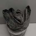 NEWCOSPLAY Super Soft Throw Blanket Dark Grey Premium Silky Flannel Fleece Leaves Pattern Lightweight Bed Blanket All Season Use (Dark Grey, Throw(50"x60"))