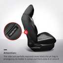 MIROZO Rav4 Seat Covers Full Set,Waterproof Car Seat Covers Faux Leather Seat Covers Compatible with 2019-2025 Toyota RAV4 Hybrid LE XLE Limited Automotive Seat Cover Car Accessories