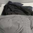 lomsoe 3 Pack Men's Athletic Pants with Zip Pockets, Lightweight Workout Sweat Pants Gifts for Men (Black, M)