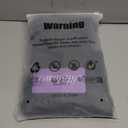 Molasus Women's Soft Cotton Underwear Briefs High Waisted Postpartum Panties Ladies Full Coverage Plus Size Underpants Black, Small