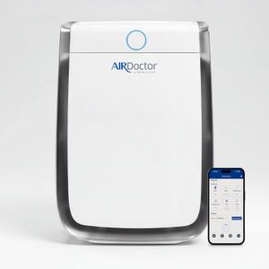AIRDOCTOR AD3500 Smart App Air Purifier. Cleans Bedrooms, Large Rooms Up to 2,520 ft2. Remove Allergens, Smoke, Dust, Mold, Pet Hair, Odors, Pollen. Hospital-Grade UltraHEPA, Premium Carbon Filtration