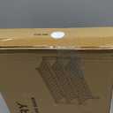 Smiry Shoe Rack, 3 Tier Small Bamboo Shoe Organizer, Stackable Free Standing Wooden Shoe Storage Shelf for Closet, Entryway, Front Door Entrance, White (26.80" Wide - 3 Tier - Regular)