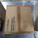 HomeBuddy Shoe Organizer for Closet - 12 Pack Shoe Boxes Clear Plastic Stackable Bins, Clear Shoe Boxes Stackable with Lids, Sneakers Storage Case, Zapateras Organizer for Shoes, Closet Shoe Organizer (White)