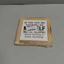 Rustic Office Meeting Sign - Wooden Desk Decor, 5.9 * 5.9 inches