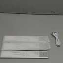 Under Cabinet Lighting Wireless, Rechargeable Motion Sensor Light Indoor, 3 Color Dimmable Closet Light Battery Operated with LED Power Display, Magnetic Under Counter Lights for Kitchen, Home (3Pack)