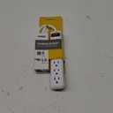 Prime Wire & Cable Prime Wire PB801118 6-Outlet Power Strip with 14-3 SJT 1.5 Foot Cord, White