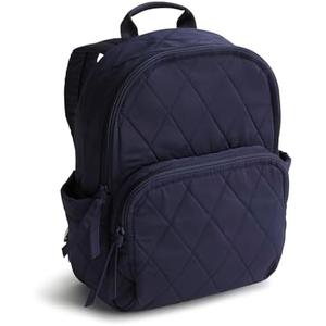Vera Bradley Women's Performance Twill Small Banbury Backpack, Peacoat, One Size