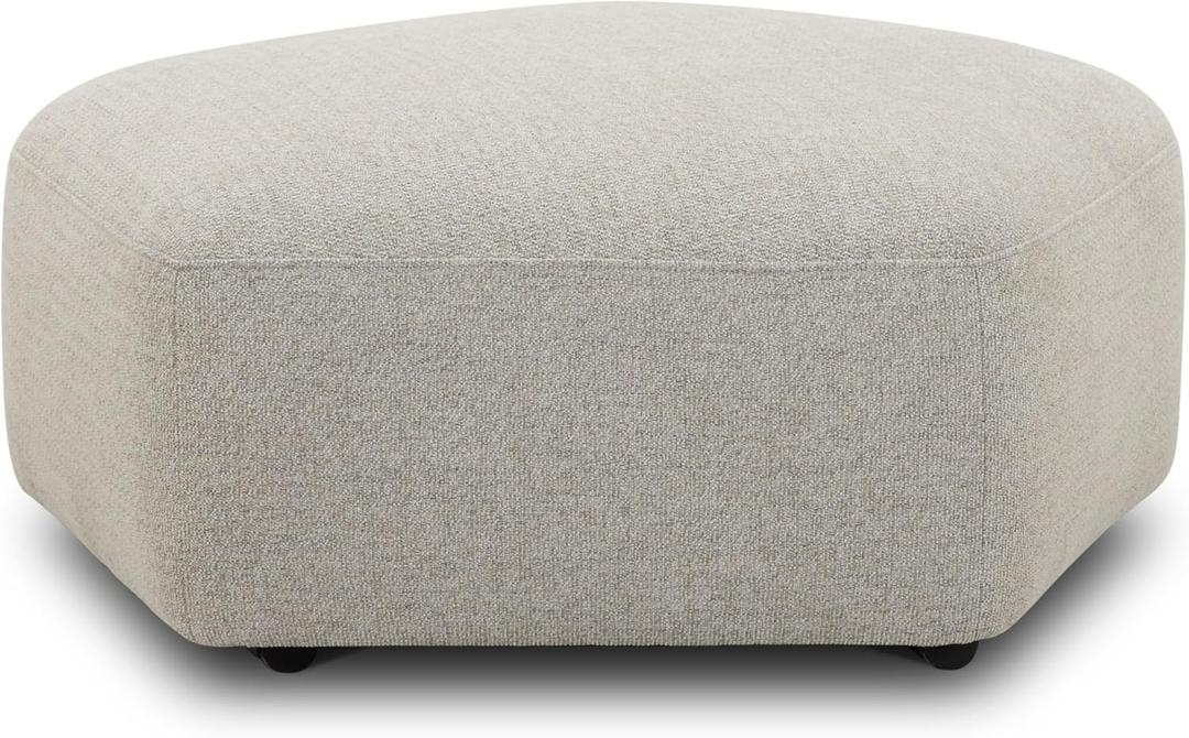 Parker Living Playful - Canes Cobblestone Ottoman with Casters