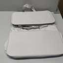 efluky Slim Laundry Basket with Lid, Narrow Laundry Hamper with Handles, Collapsible Dirty Clothes Hamper, Tall Laundry Bin for Laundry Room, Dorm and Bedroom, 55L Grey