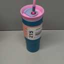 Owala Tumbler Stainless Steel 24oz Bottle Blue Pink