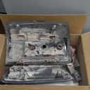 LED Tail Lights for Chevy Silverado 1500 2500 HD 3500 HD 2014-2018, for GMC Sierra 3500 HD 2015-2018 with Dual Wheel [Factory Halogen Model] Driver and Passenger Side Taillights, Smoke Lens