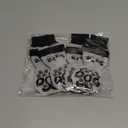 Anti Slip Dog Socks to Prevent Licking Paws - Double Side Paw Covers Dogs Grip Sock for Hardwood Floors, No Twist Dog Booties Grippy Socks for Small Medium Large Senior Dogs, Light Grey and Black, L (L(Pack of 4))