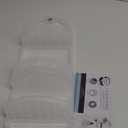 Zenith Products Frosted Plastic Over The Shower Caddy