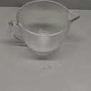 KitchenAid Tilt-Head Hammered Glass Bowl with Lid, 5-Quart