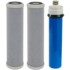 Replacement Filters Sets With Membrane(TFC-RS9-50) Only Compatible With Rainsoft UF50, UF50T, UF50N Models, BUT DOES NOT FIT ULTREFINER II