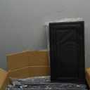 Attelite Upgrade Harder Solid Plastic Hat Organizer for Baseball Caps, 8 Pack Stackable Hat Storage Box with Clear Magnetic Door, Hat Rack(XL-Black)