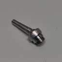 TOPINCN Fountain Nozzle, 304 Stainless Steel Spray Adjustable Landscape Thread Jet Pond Multi Direction Jet Pond Spray 25mm Nozzles