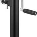 VEVOR 5000 lbs Weld-On Pipe-Mount Swivel Trailer Jack, 14'' Lift for RV Trailer, Horse Utility Yacht (TJP-5002S-B)