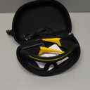 Adjustable Headlamp Glasses With Motion Sensor Rechargeable Headlight Safety Glasses for Camping (Yellow)