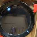 Paelluxe Paella Pan Enamelled, No-Rust Steel Skillet for Propane & Gas Burners Easy-to-Clean Pan for Indoor & Outdoor Cooking Cacerola Paellera Sarten 17 Inch, for 10 Servings