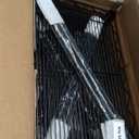 6 Tier Shelf Adjustable Storage Mesh Gaps Metal Utility Shelves Wire Shelving Unit Organizer Rack for Home Kitchen Office Bathroom Pantry Room10 D x 16" W x 60" H Black